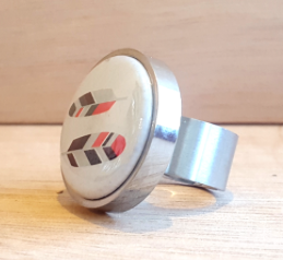 Stainless steel Ring Size 6
