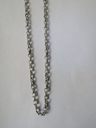 Oval Link Stainless steel Chain Necklace 60cm